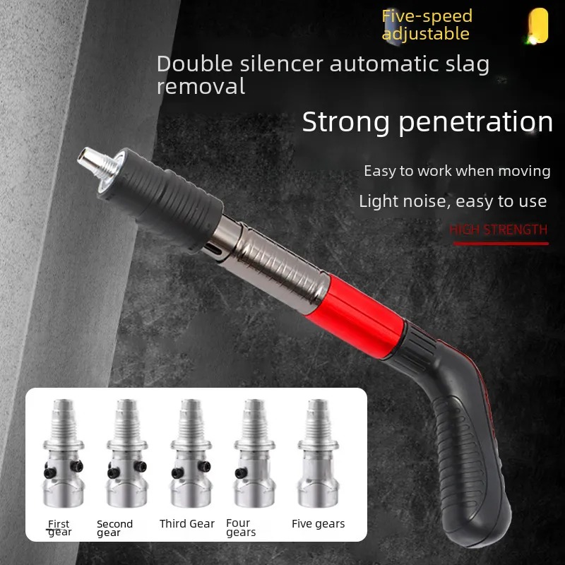 Miniatura 2 de SET DE REMACHADORA NEUMATICA CON ACCESOR